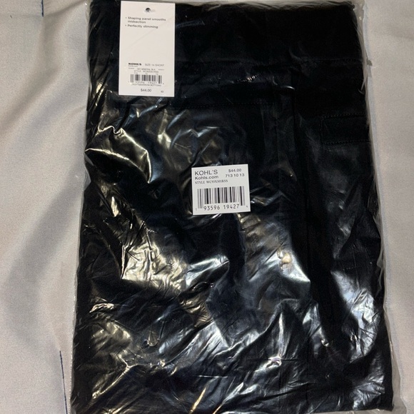 croft & barrow Pants - Croft & Barrow women’s pants shaping panel smooths 14p